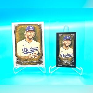 2024 Topps Allen & Ginter Clayton Kershaw Lot! WHITE BORDER & BLACK MINI!🔥